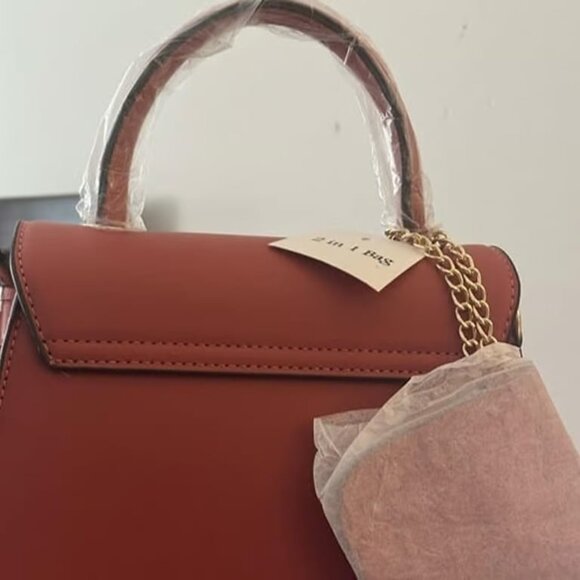 2 in One Handbag-Wallet-Red